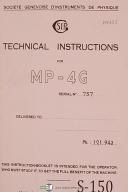 SIP-SIP MP-4G Boring Machine Technical Operation Instructions Manual-MP-4G-01